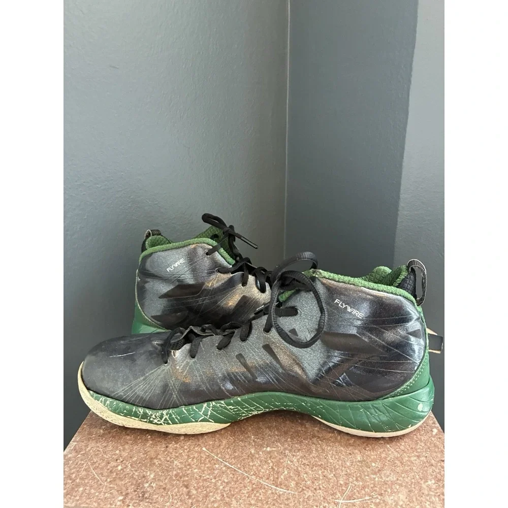 Air Jordan‎ 2012 Lite Black Gorge Green Flywire 524922-055 Men's Size 11